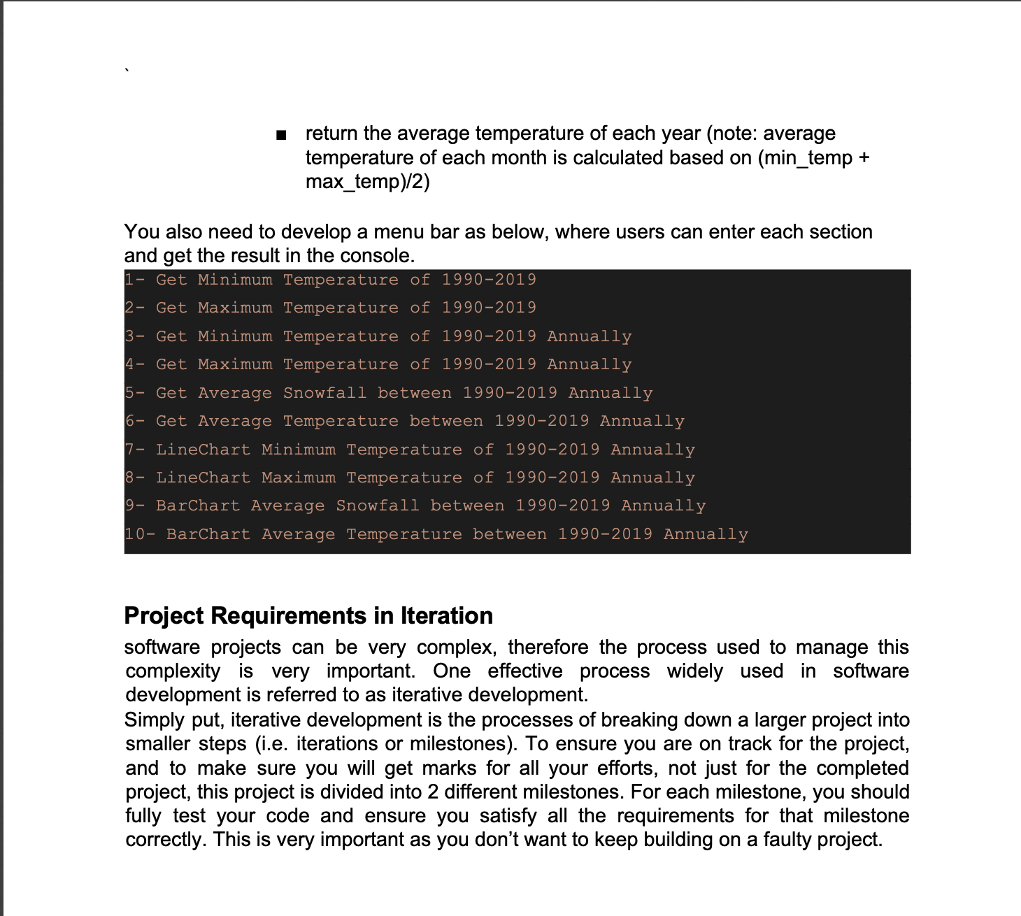 visualize some important features from the given data. The project is divided