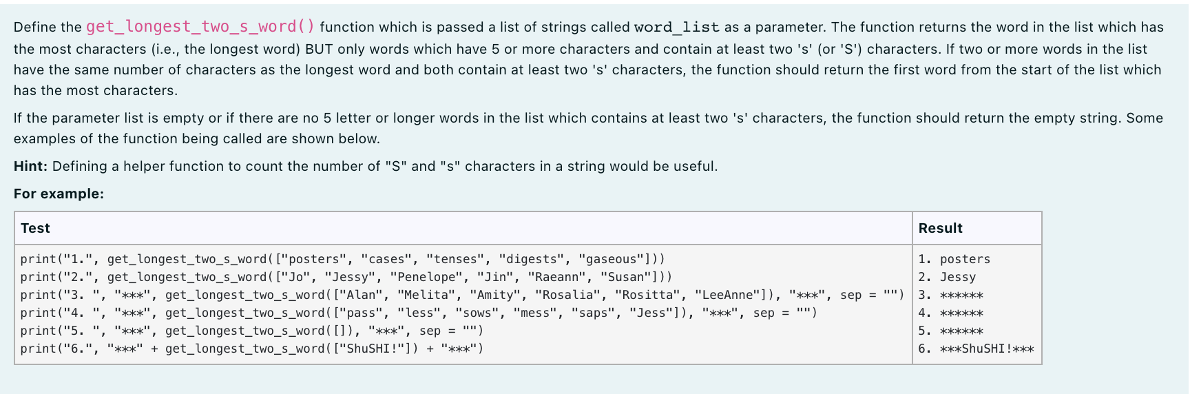 a list of integers called number_list as a parameter where each integer