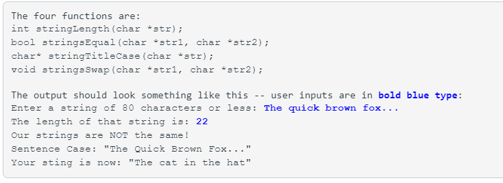 Please answer only in C++.In this assignment you are to begin accumulating