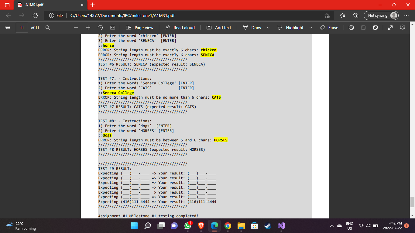 Development Suggestions You will be developing several functions for this milestone. The