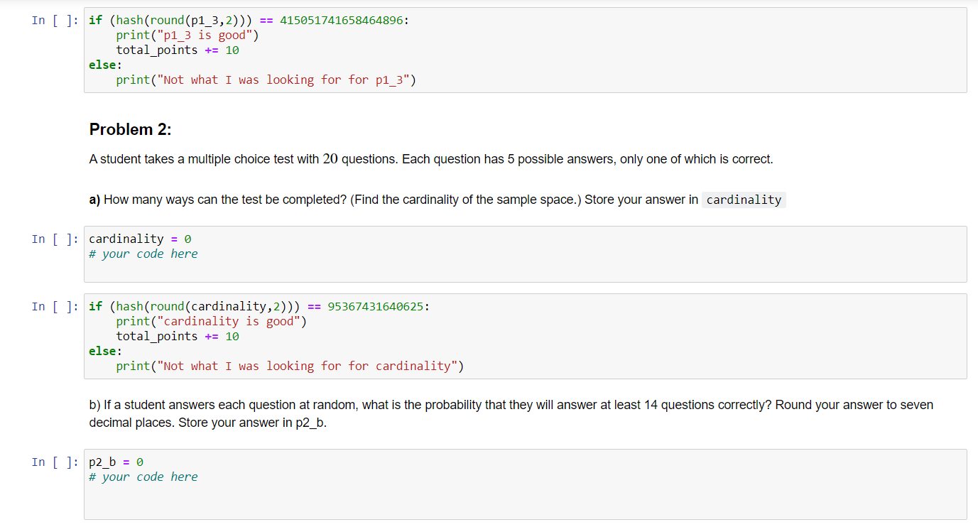 and use descriptive statistics to solve various problems. Please read each statement