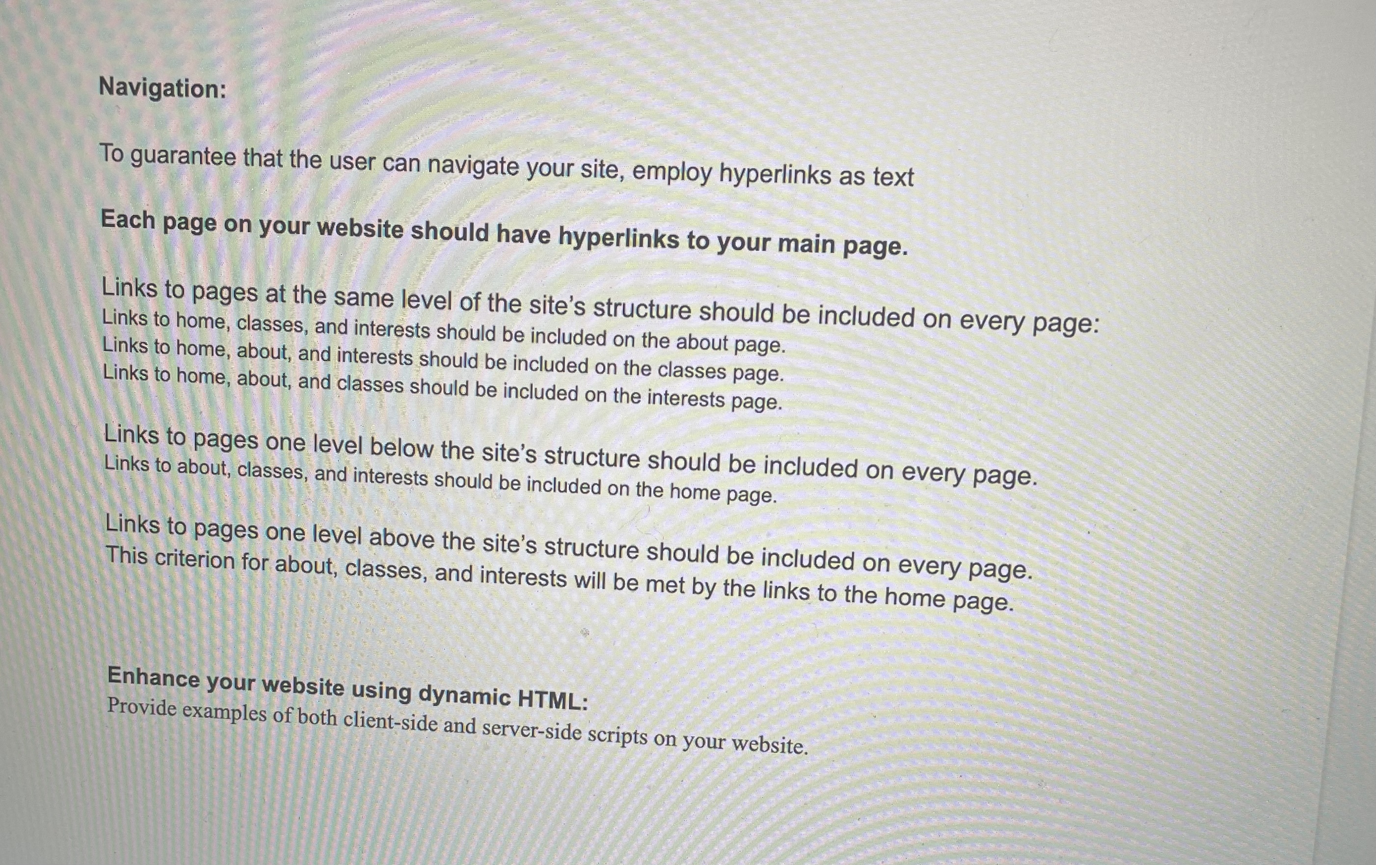 to the site and the page should immediately grab the visitor's attentionpost