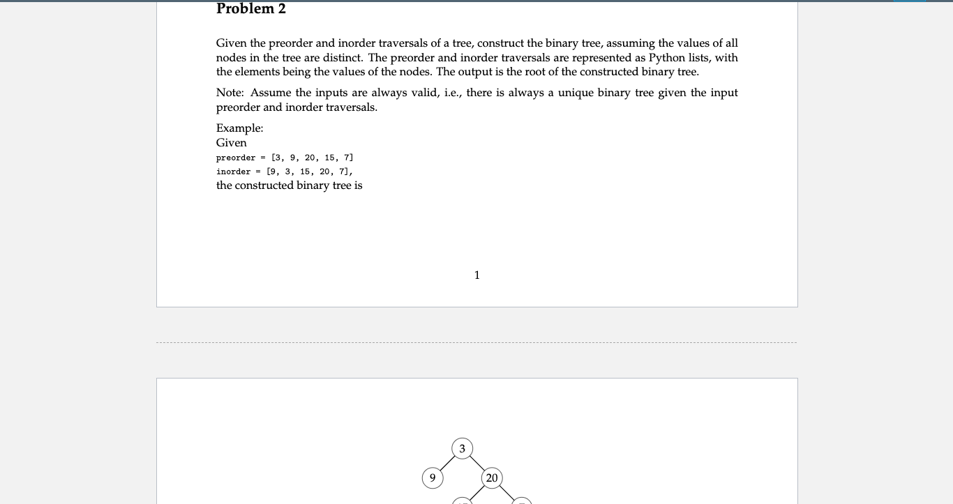 discussed the preorder traversal of a binary tree. The code in the