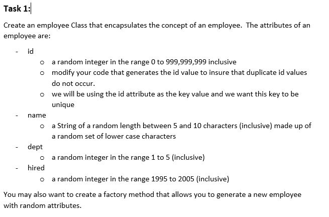 I have task 1 complete I just need help with task 2