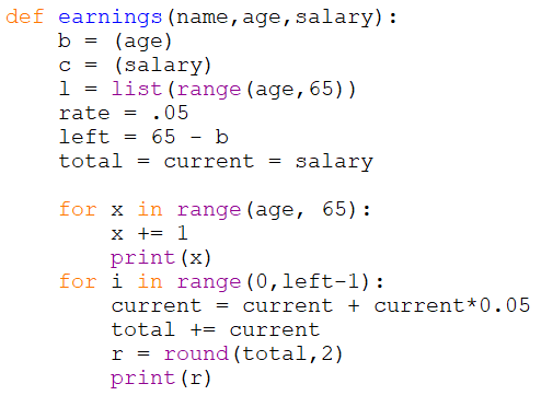 at each age.Here is an example of what I am trying to