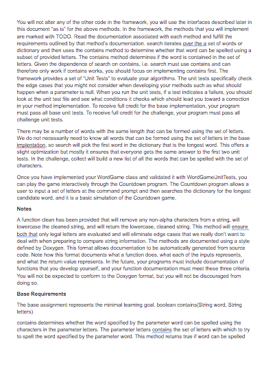 coded in Java? Introduction This is intended to reinforce your understanding of
