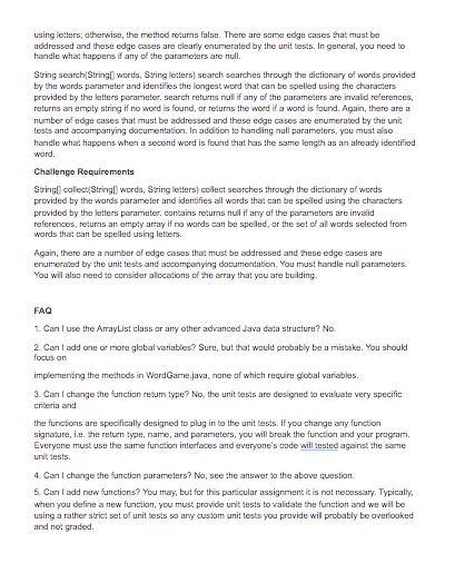 working with one-dimensional arrays and to encourage you to think algorithmically. Your