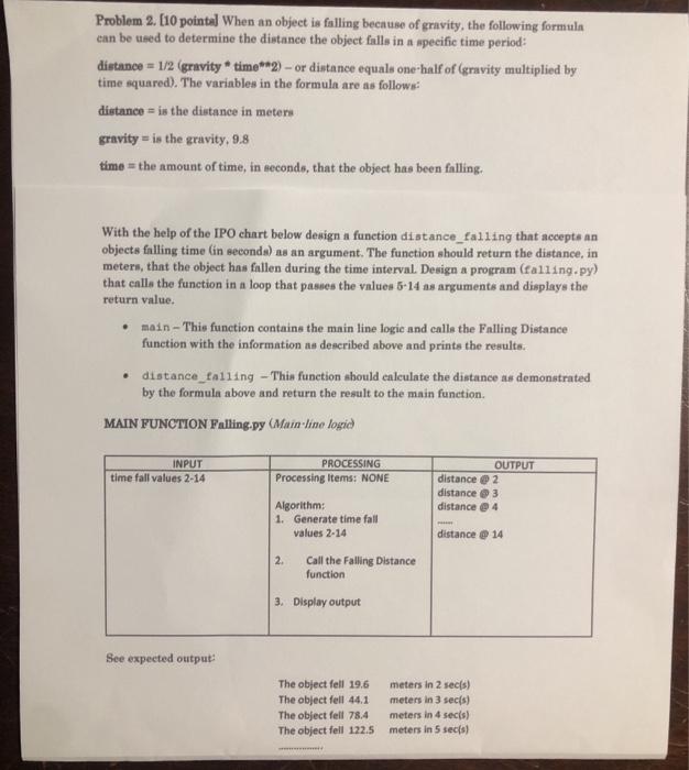 Please can I get answer this question with python ( functions) as