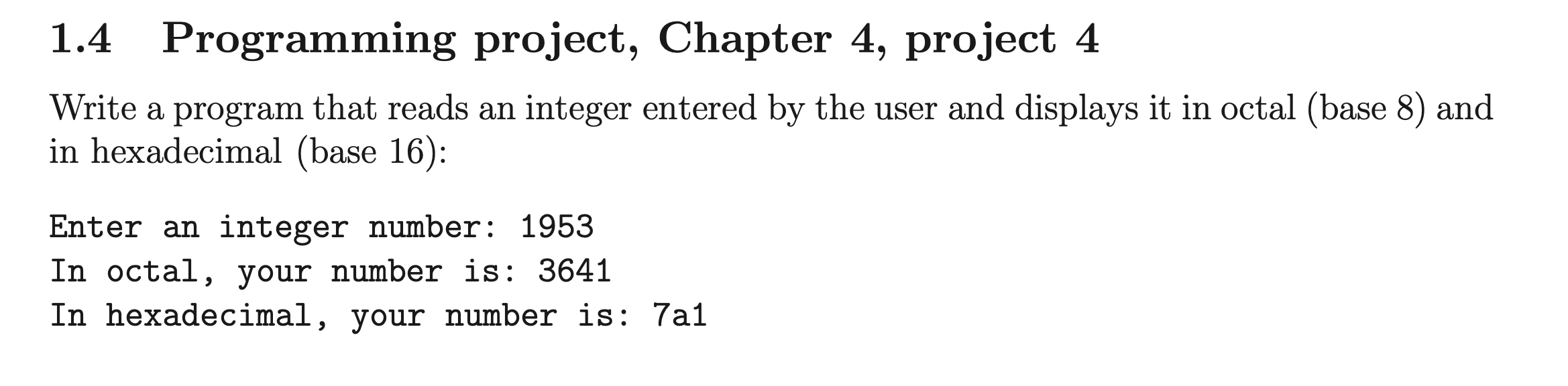 can you help me do it in gedit 1.4 Programming project, Chapter
