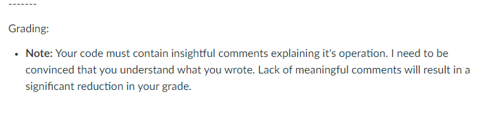 Need help with the below: Grading: - Note: Your code must contain