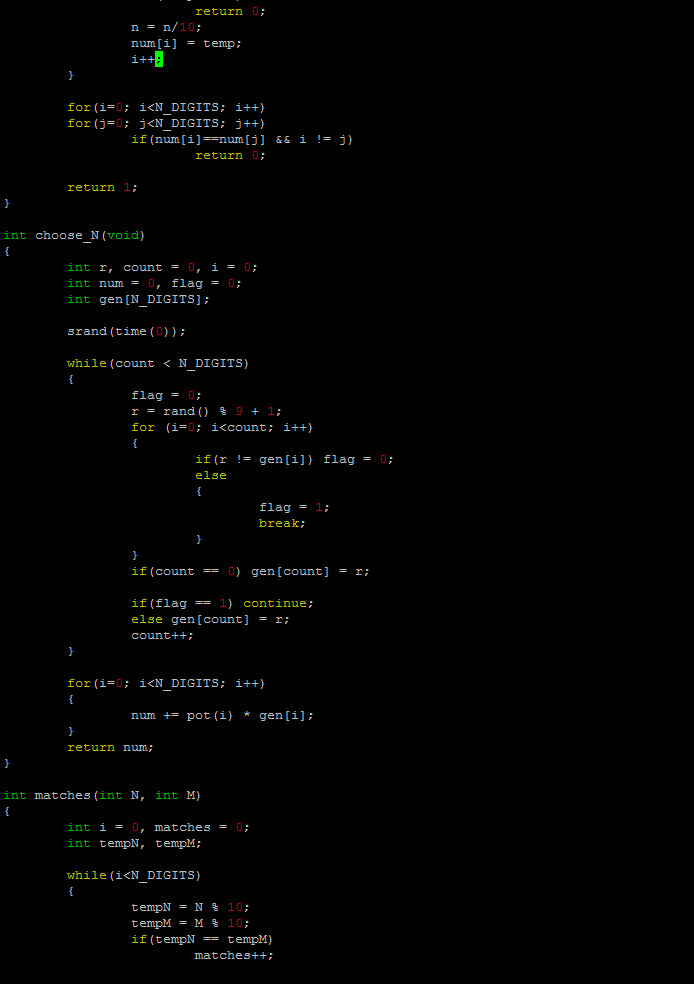 output. Below are 6 pictures. The green picture is the output I