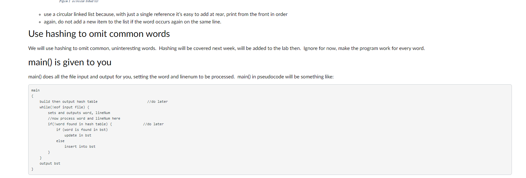 a text file Your program will read a file of text and