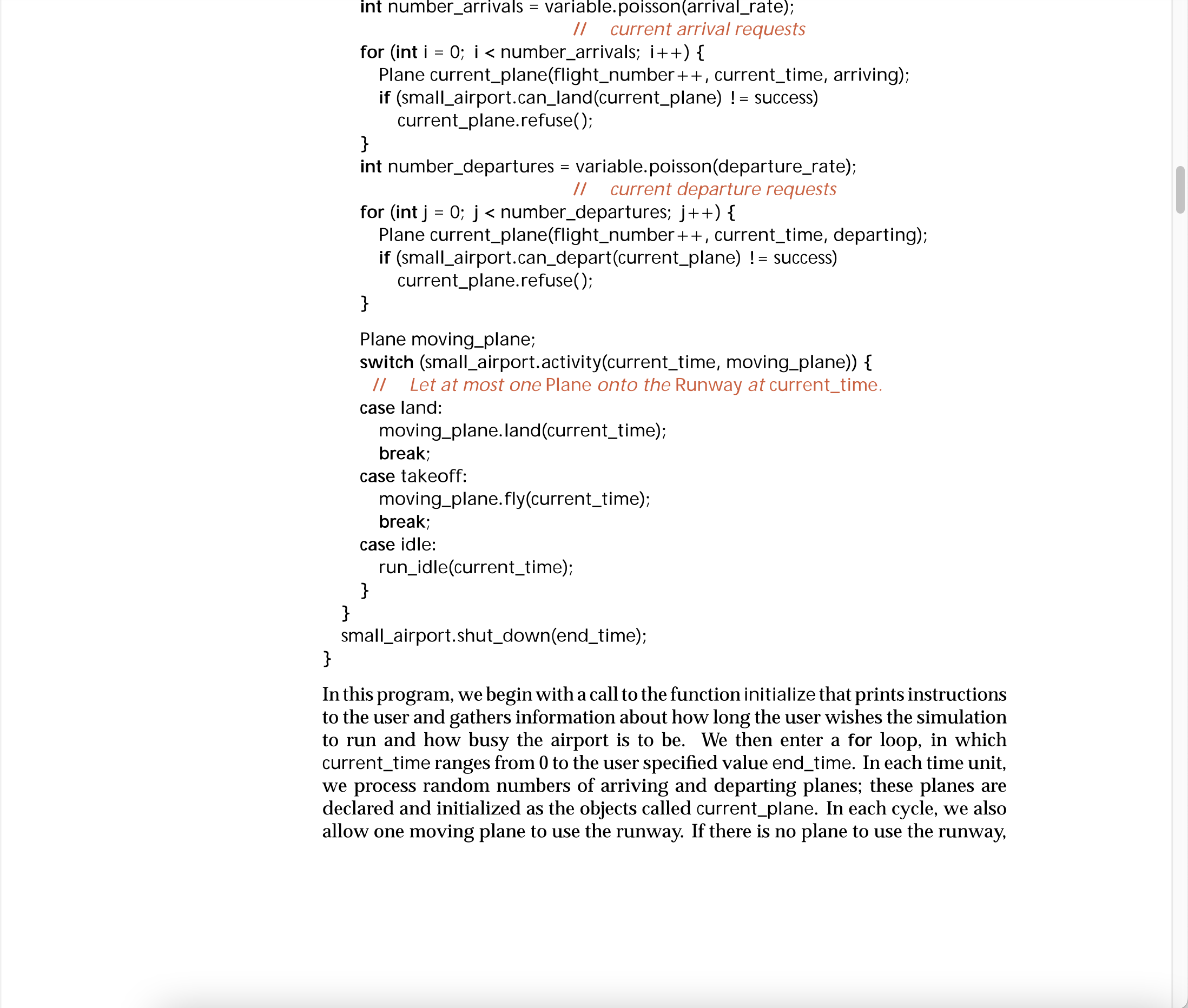 a small but busy airport with only one runway study (see Figure