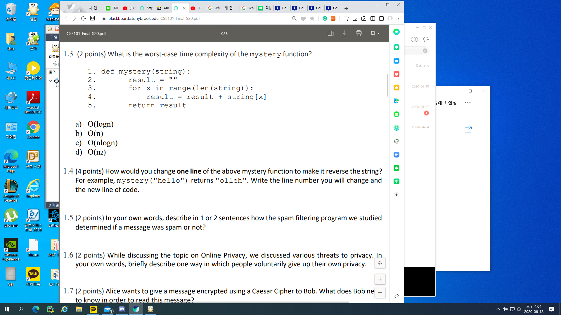 Python Programming AH N [ML (1) O http |Bb Anr O X