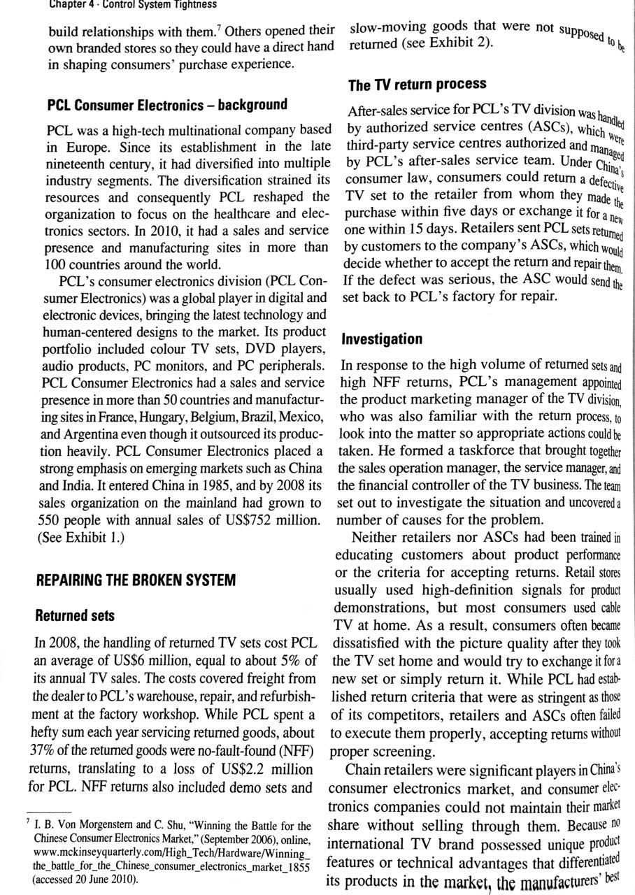 and NFF returns. Aside from the recommendations put forth by PCL, what