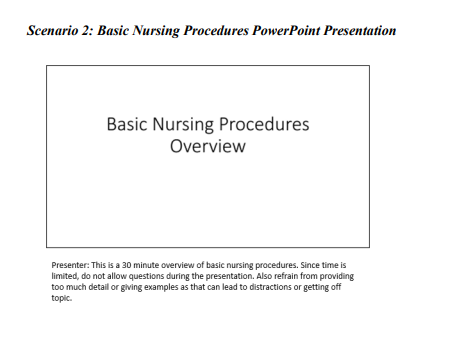 hands-on, or problem/project-based learning can be added to the scenario.Bloom's Taxonomy: Identify
