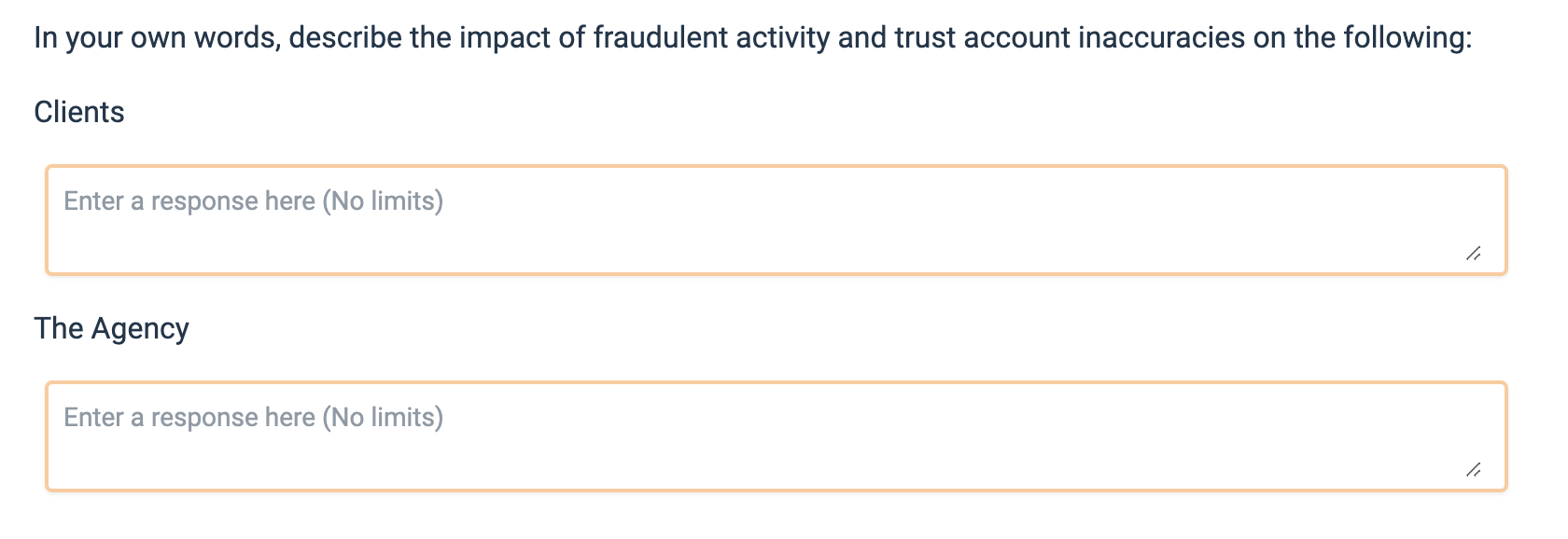 Using the Property and Stock Agents Act 2002, List two (2) penalties