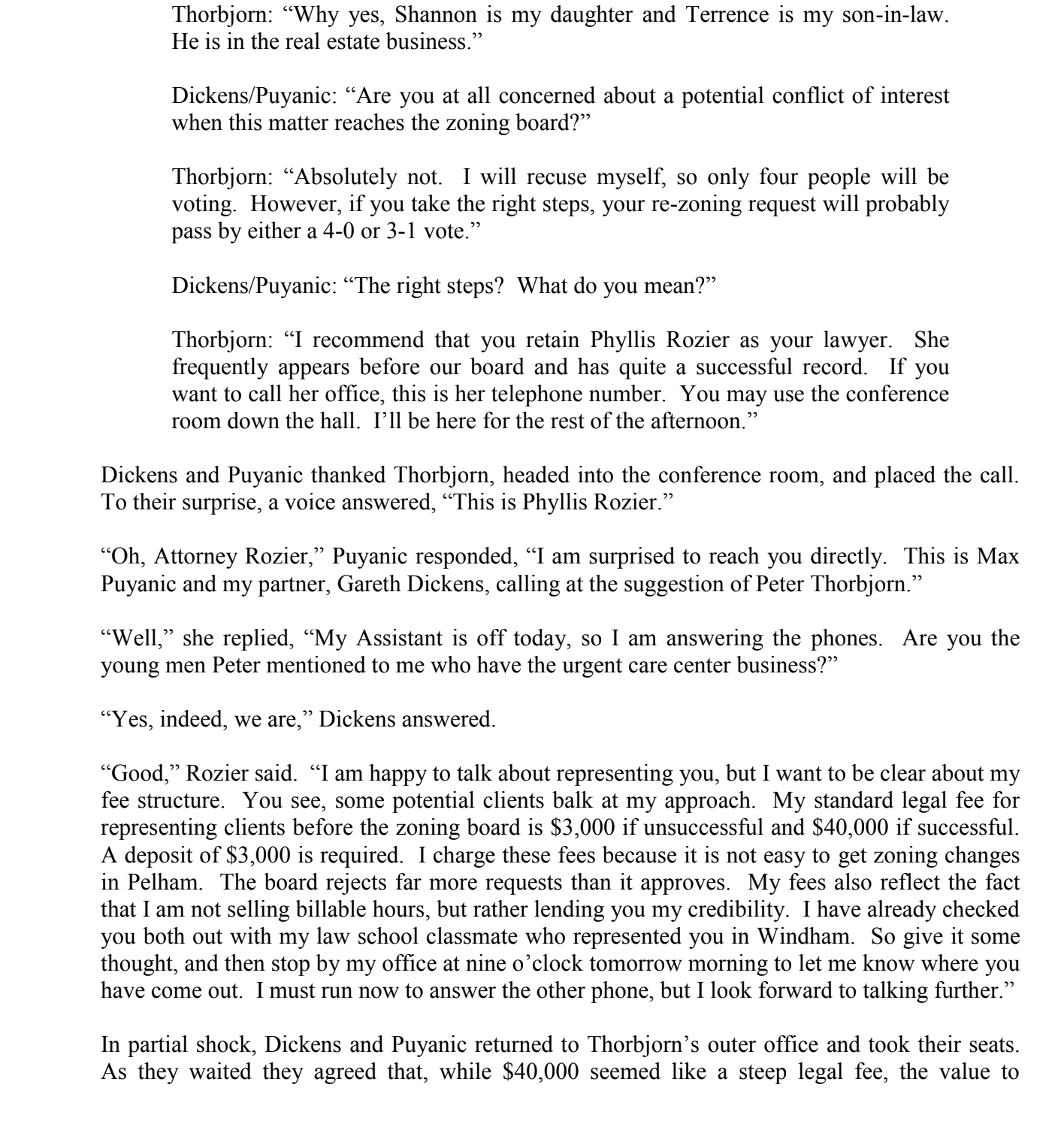 them to focus on higher acuity patients. In addition, we would attract