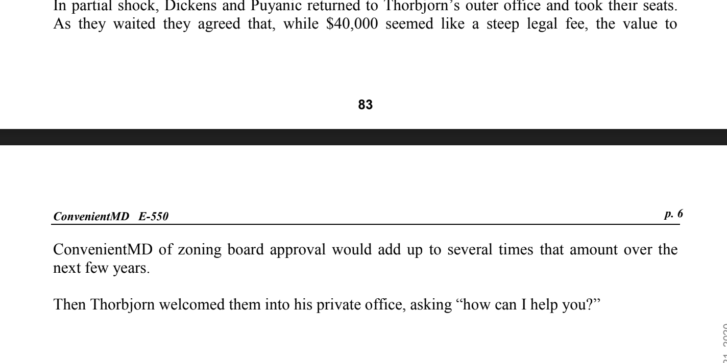 patients searching for lower cost care from outside the Hampton area. Some