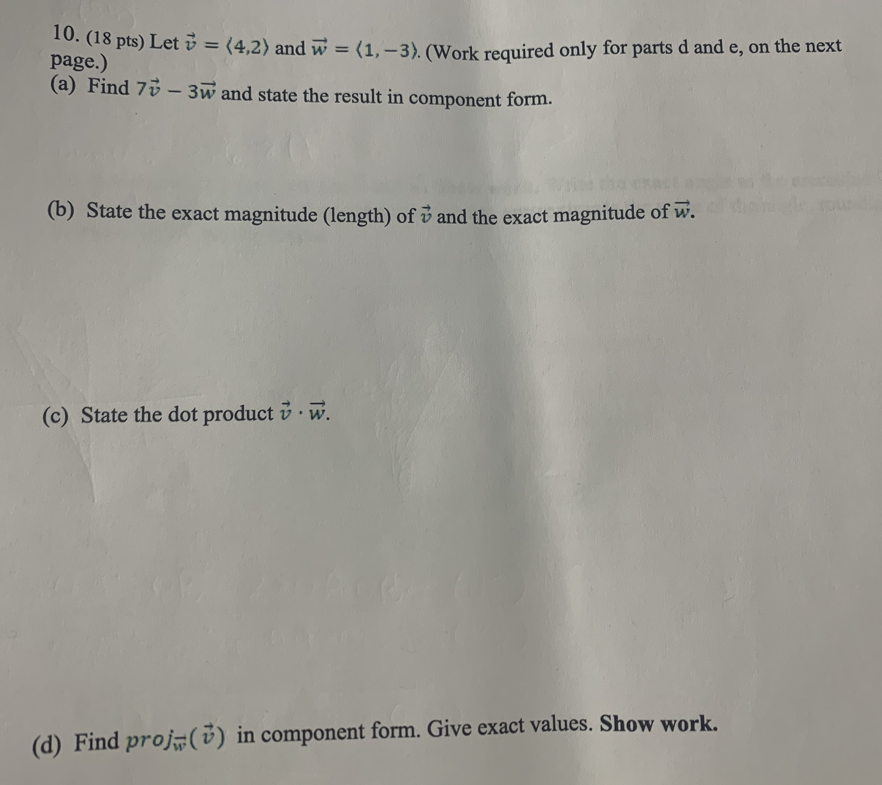 Please help with these homework problems. Show all work so I can