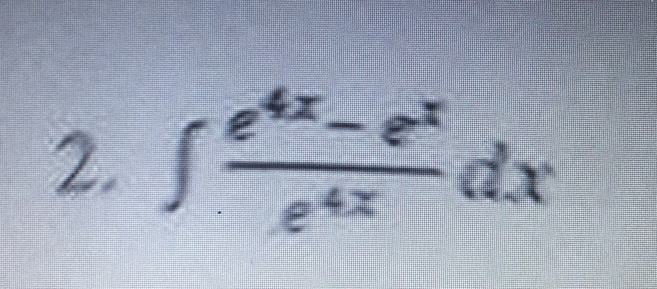 Could someone help me with this reasoned problem and this integral??? 6.