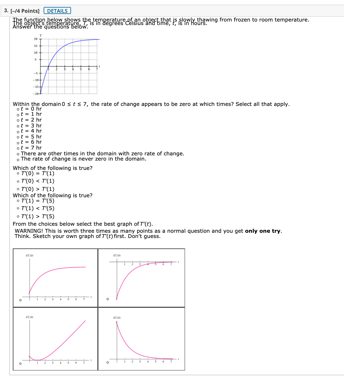 the blue function. 2. [13 Points] DETAILS Consider the three functions on