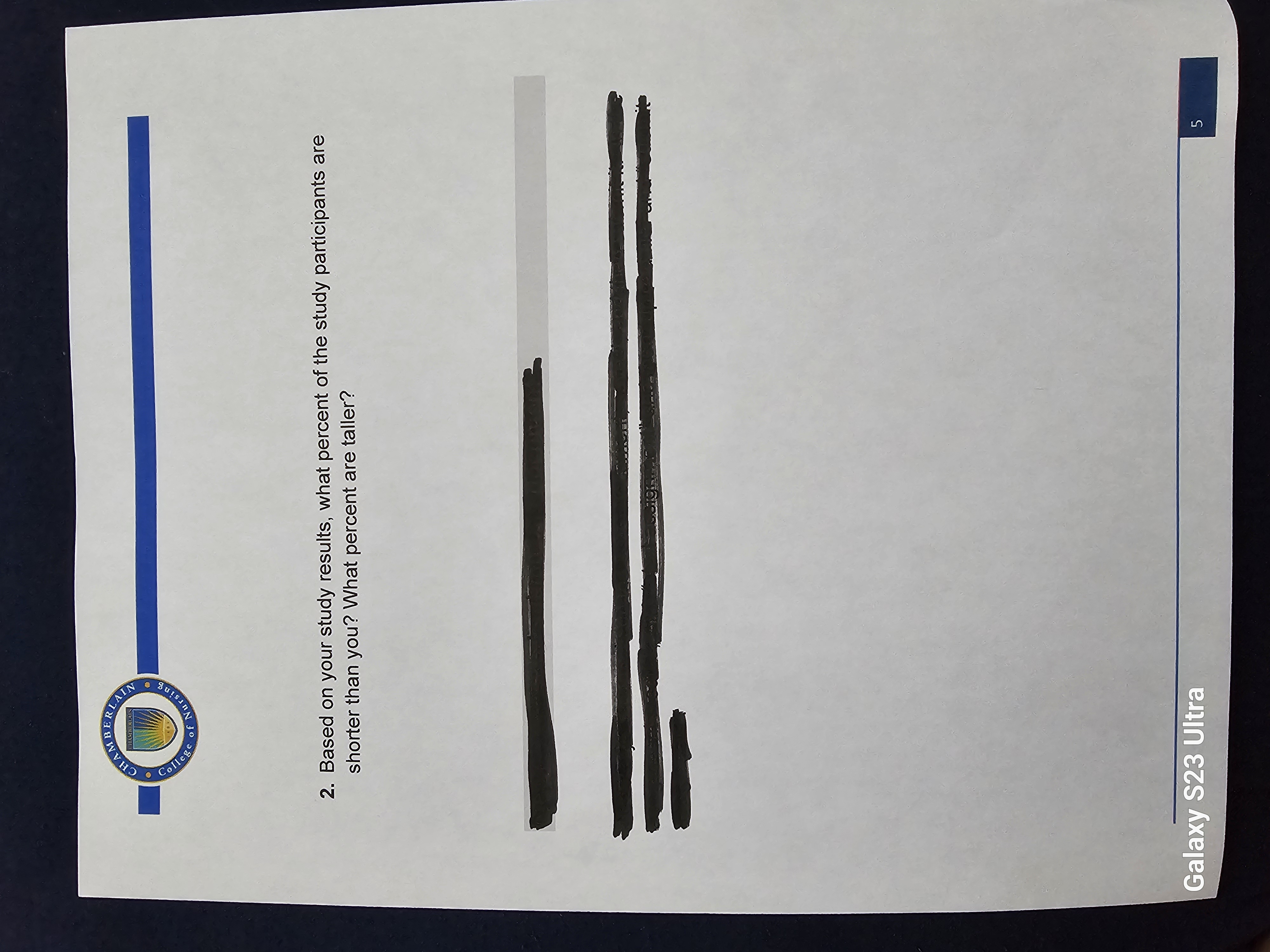 Step 1. Gather Data Your instructors will post 10 data values to