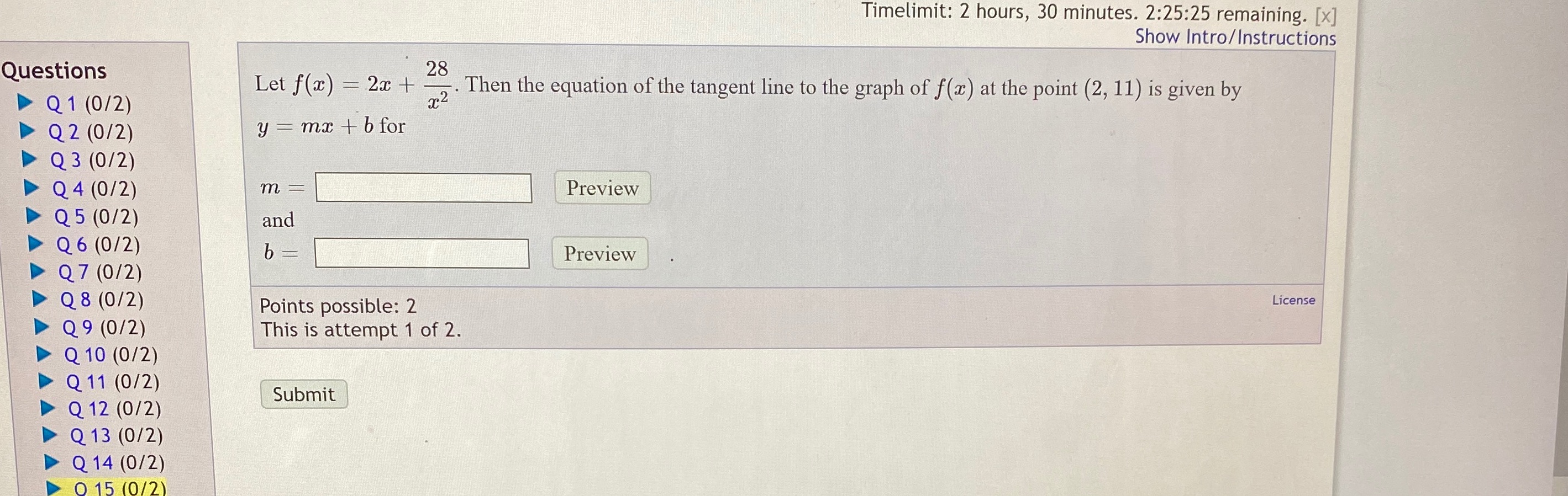 Please help it's a timed assignment! Thankyou! Timelimit: 2 hours, 30 minutes.