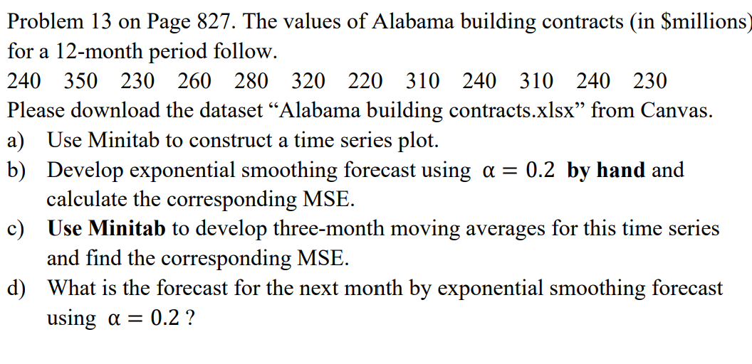 Please help with B. Problem 13 on Page 827. The values of