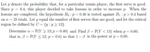Please see attached mathematical statistics question below. How to determine alpha =