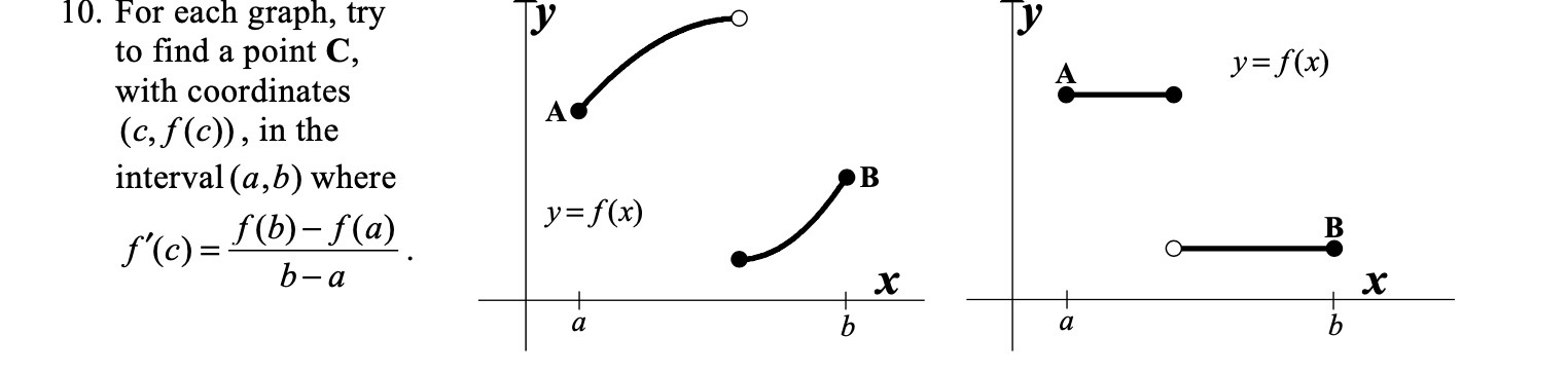  10. For each graph, try to find a point C, y