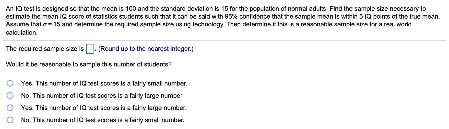 Please help me understand and work through these problems An IQ test