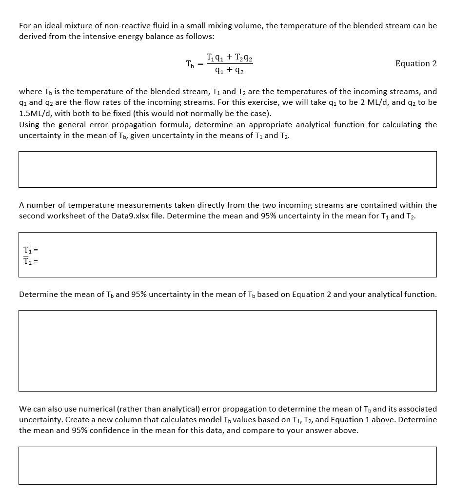 Help to solve the statistical analysisSection 2with matlab (provide code) or excel