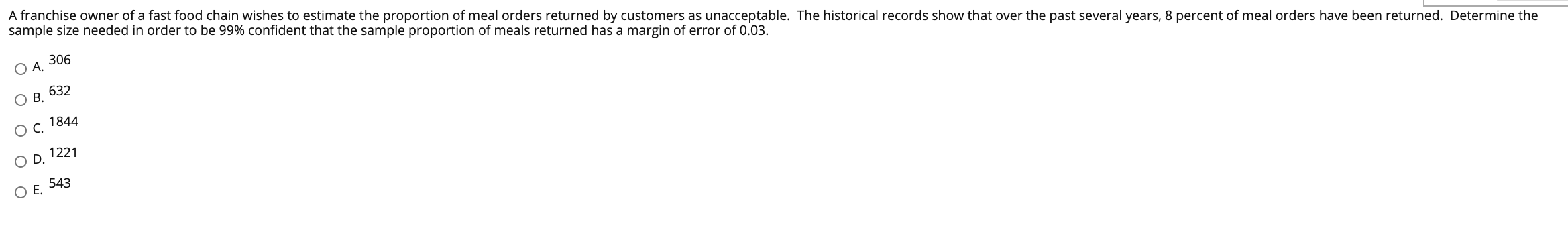 of size 40 are taken instead of samples of size 60. Based