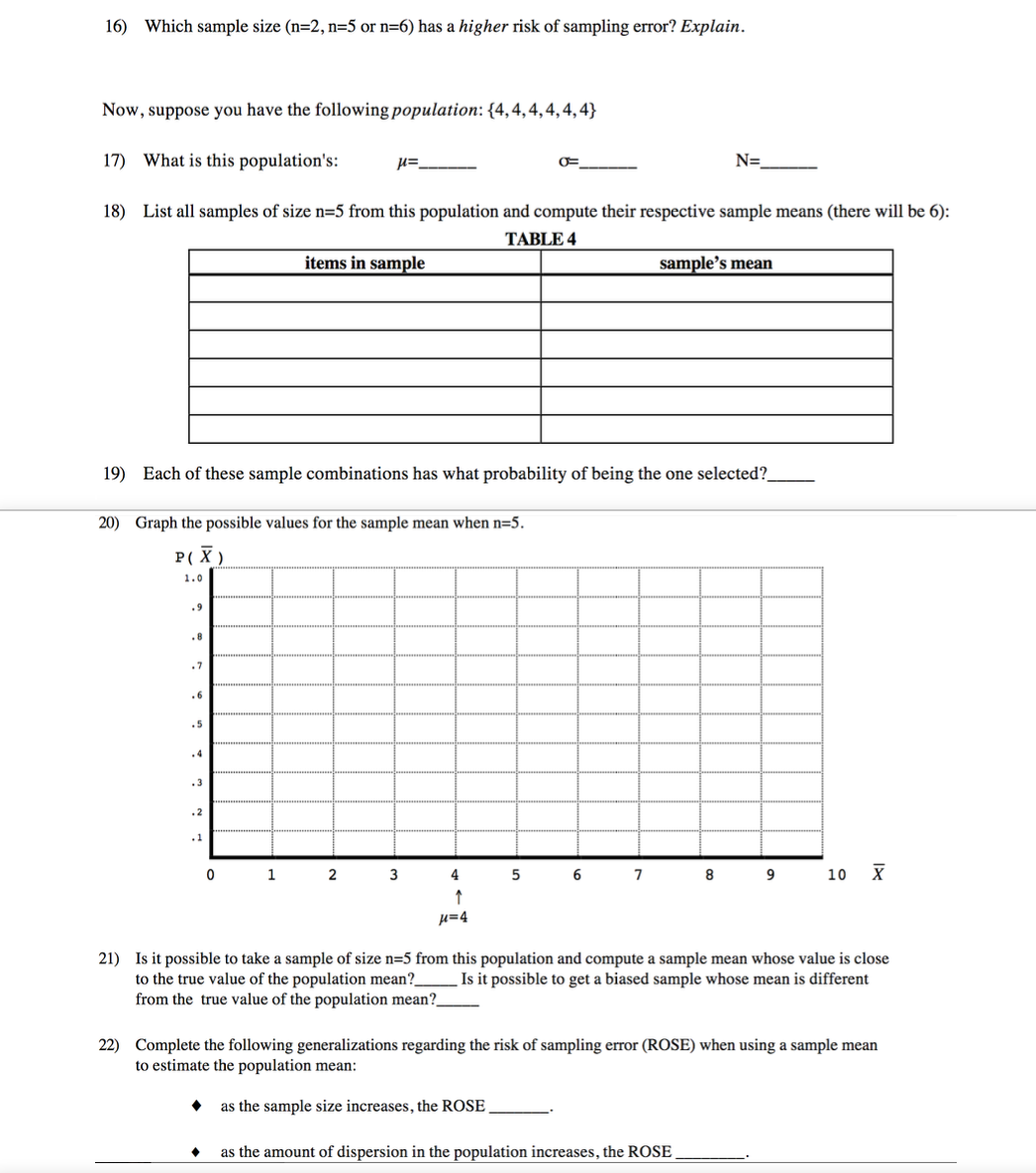 N: 2) Suppose you select a sample of size n=2 from this