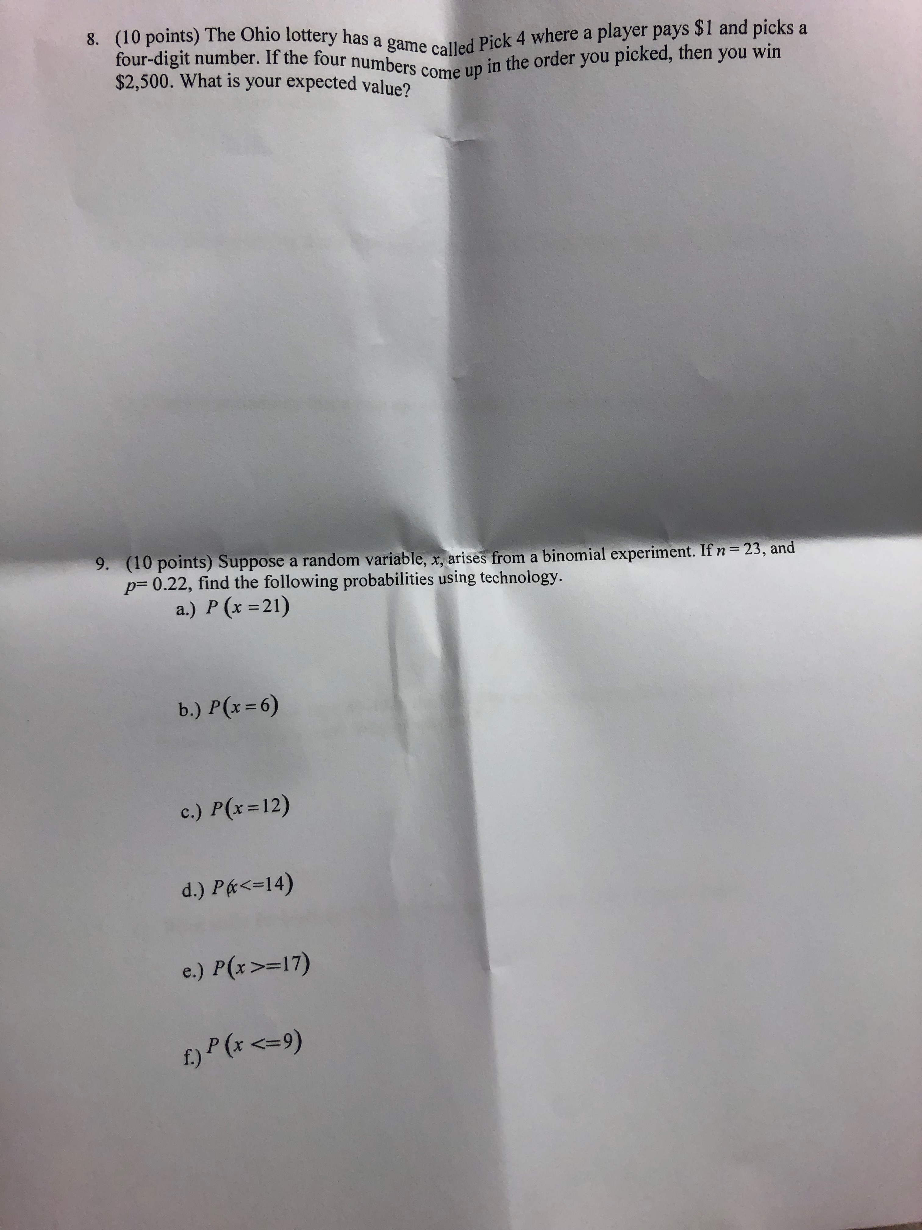 . but you must work independently and may not consult anyone .