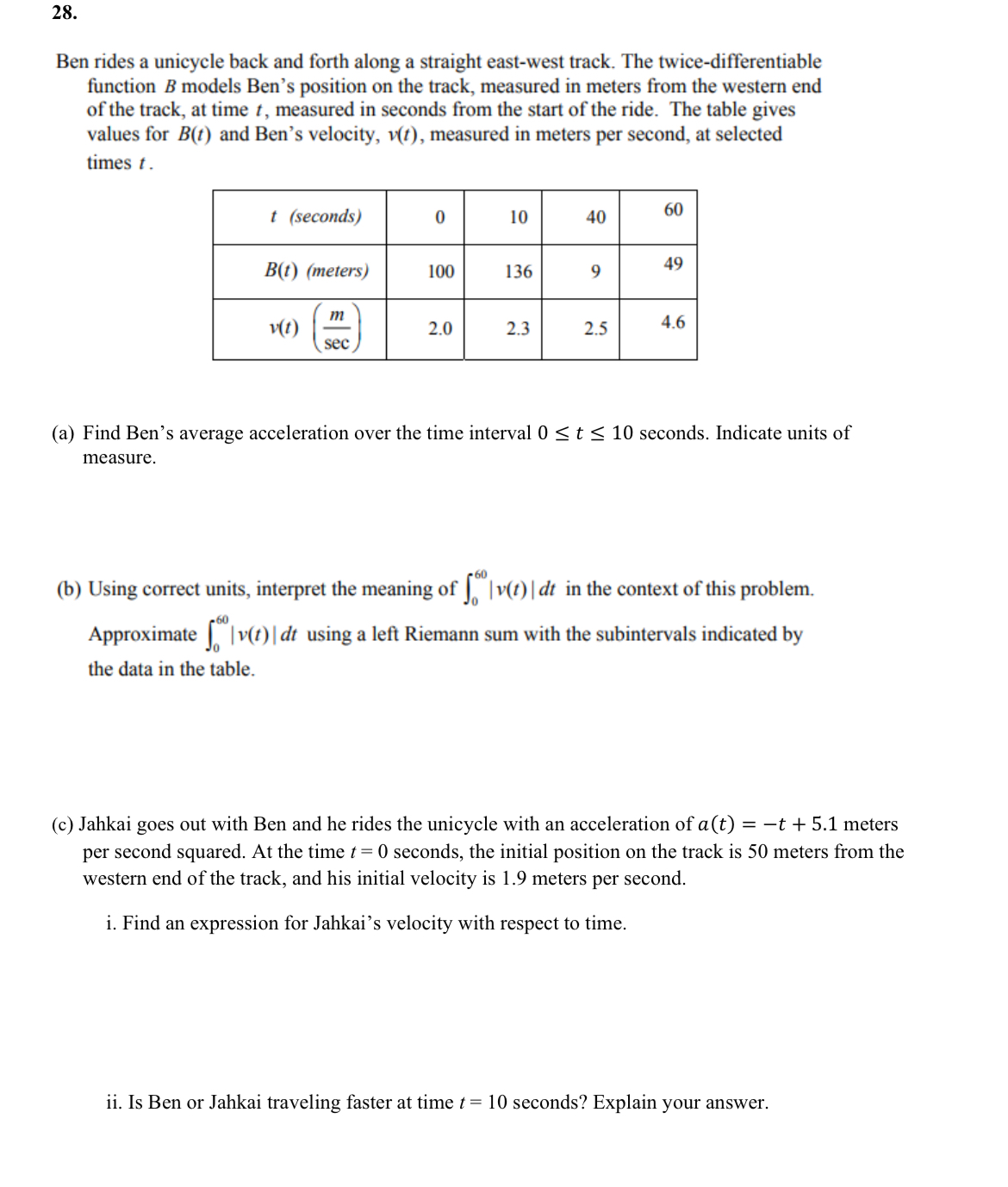 above. approximate / f(x)dx using a Riemann Sum with a midpoint rule