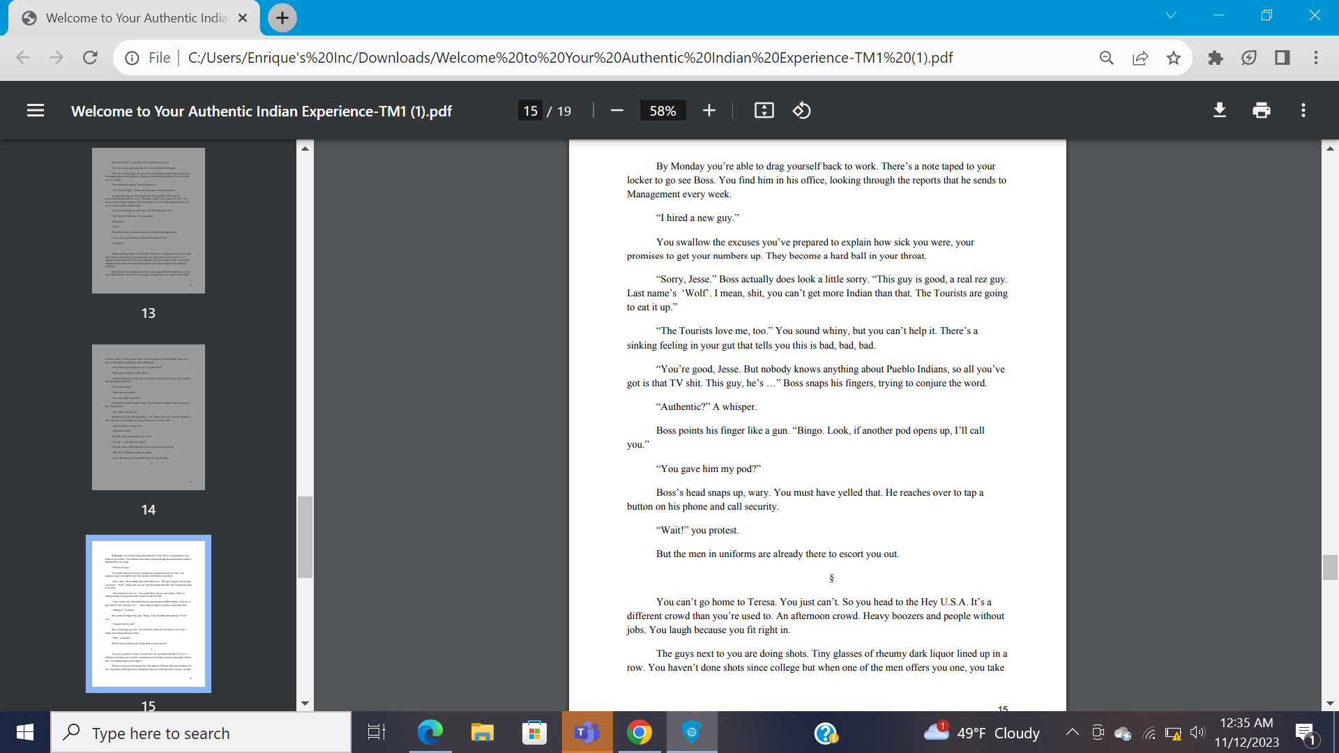 Michael Ryan on psychoanalytic criticism to help you make these connections.Part 3.