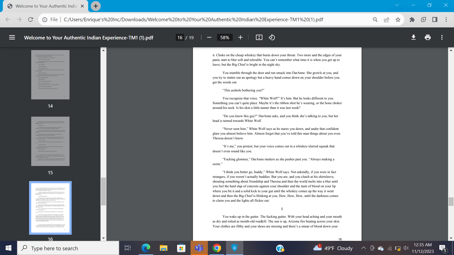 Taking into account all of the above, and reading the Building a