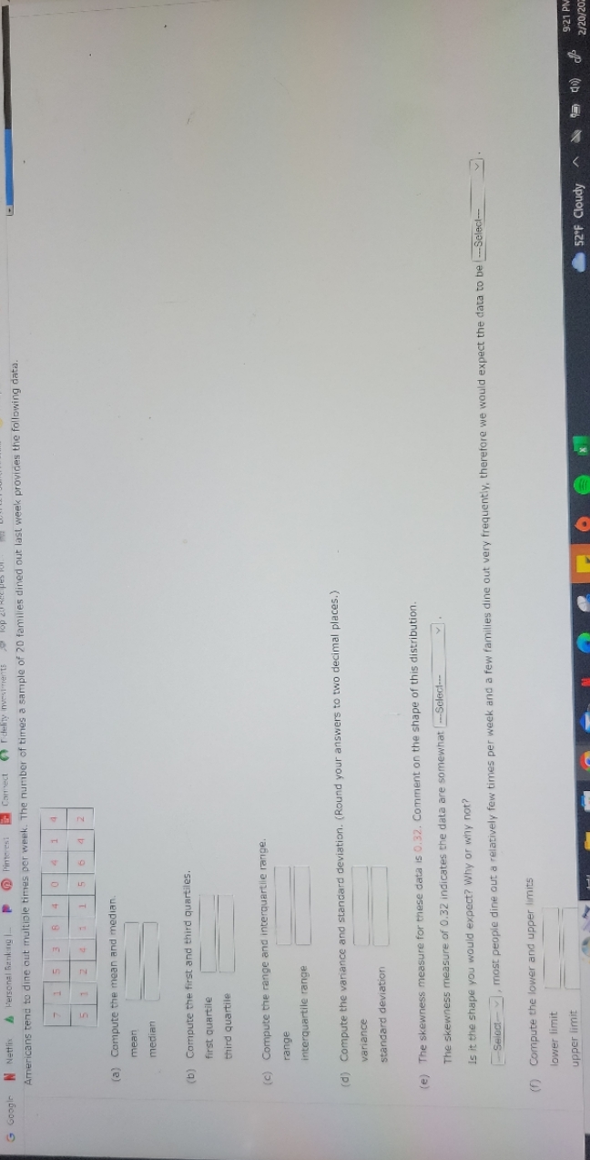  G Google N Netflix & Personal Banking / Pinterest Comsect Americans