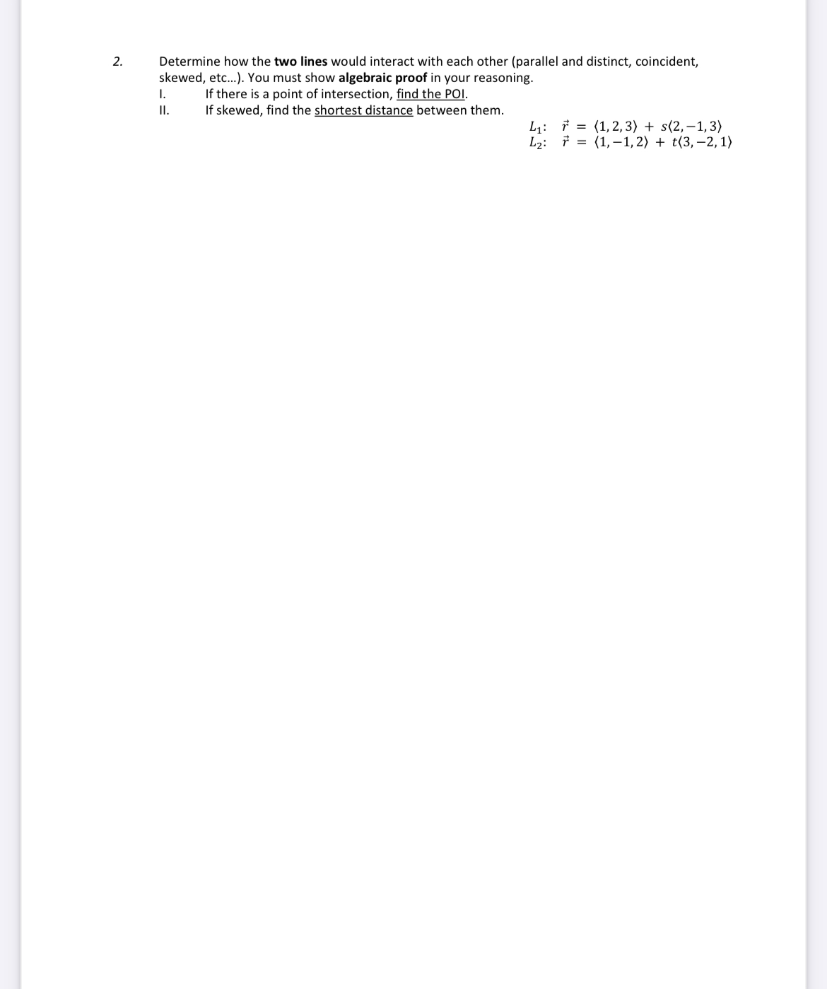 a sketch of the following plane. Be sure to include any labels