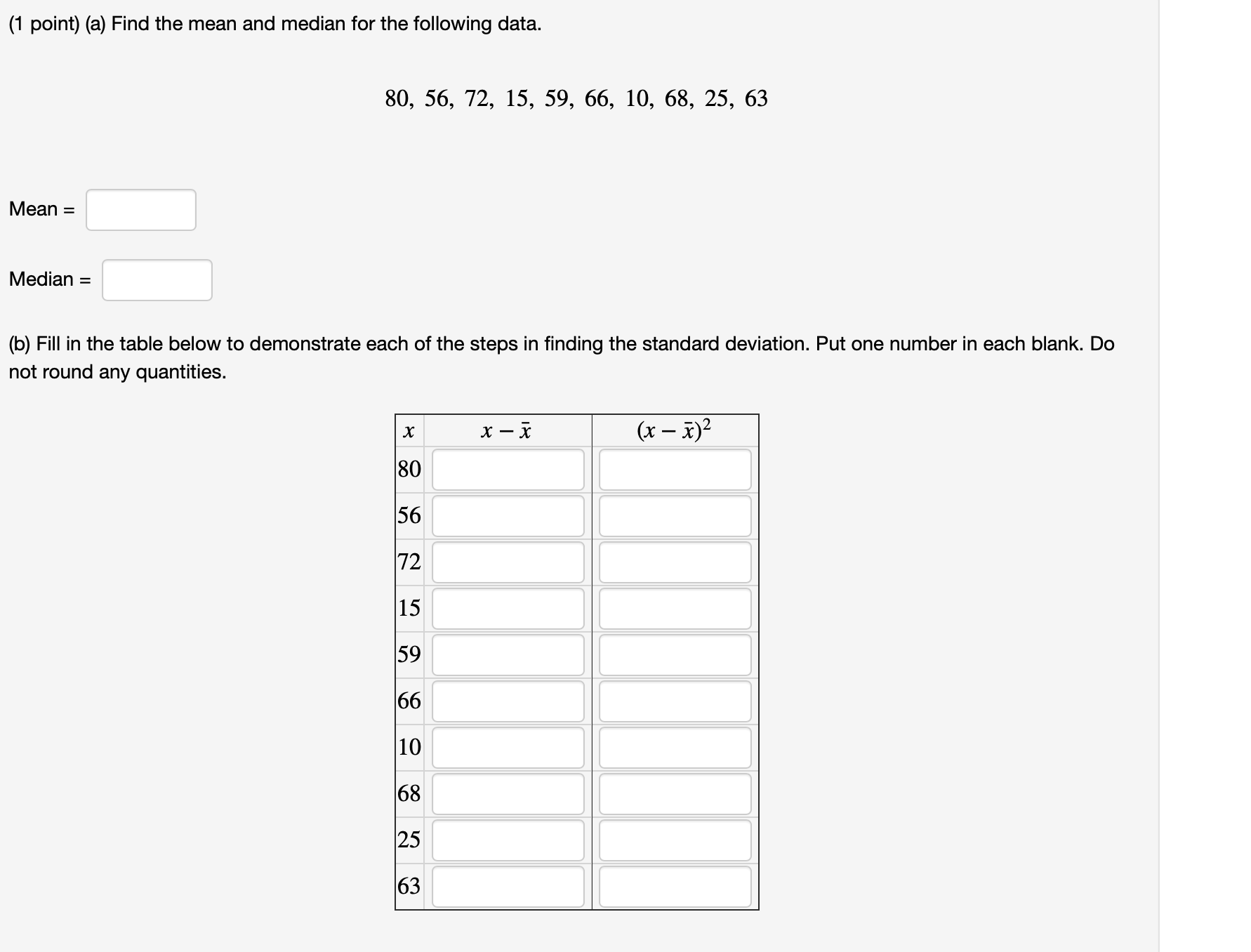 understand the concept. The length (pgs) of math research projects is given