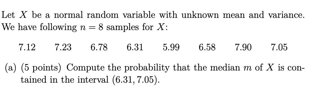 6] With unknown parameter 6, i.e., f9 has pdf \"56) { if0
