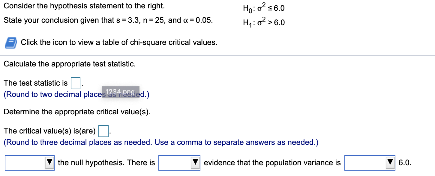 right. He: 0'2 2 5_0 State your conclusion given that s =