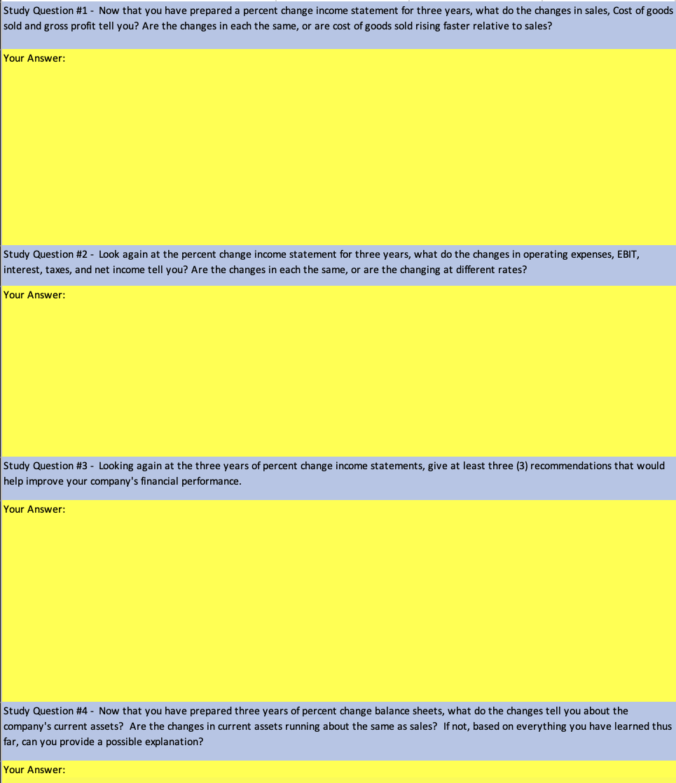 would like you to prepare one more set of income statments and