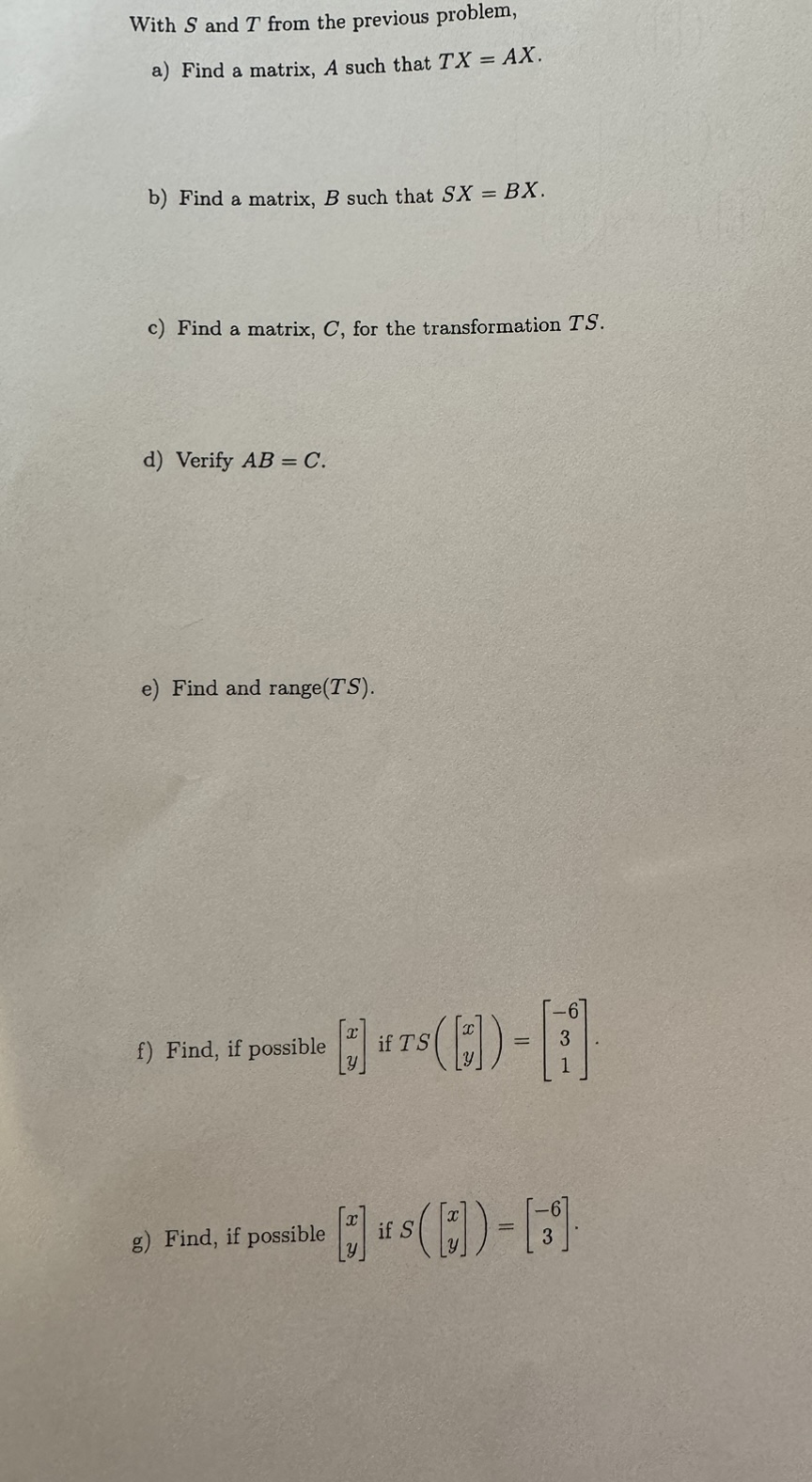 R2 by ac - 2y S 1) = 3x - y and
