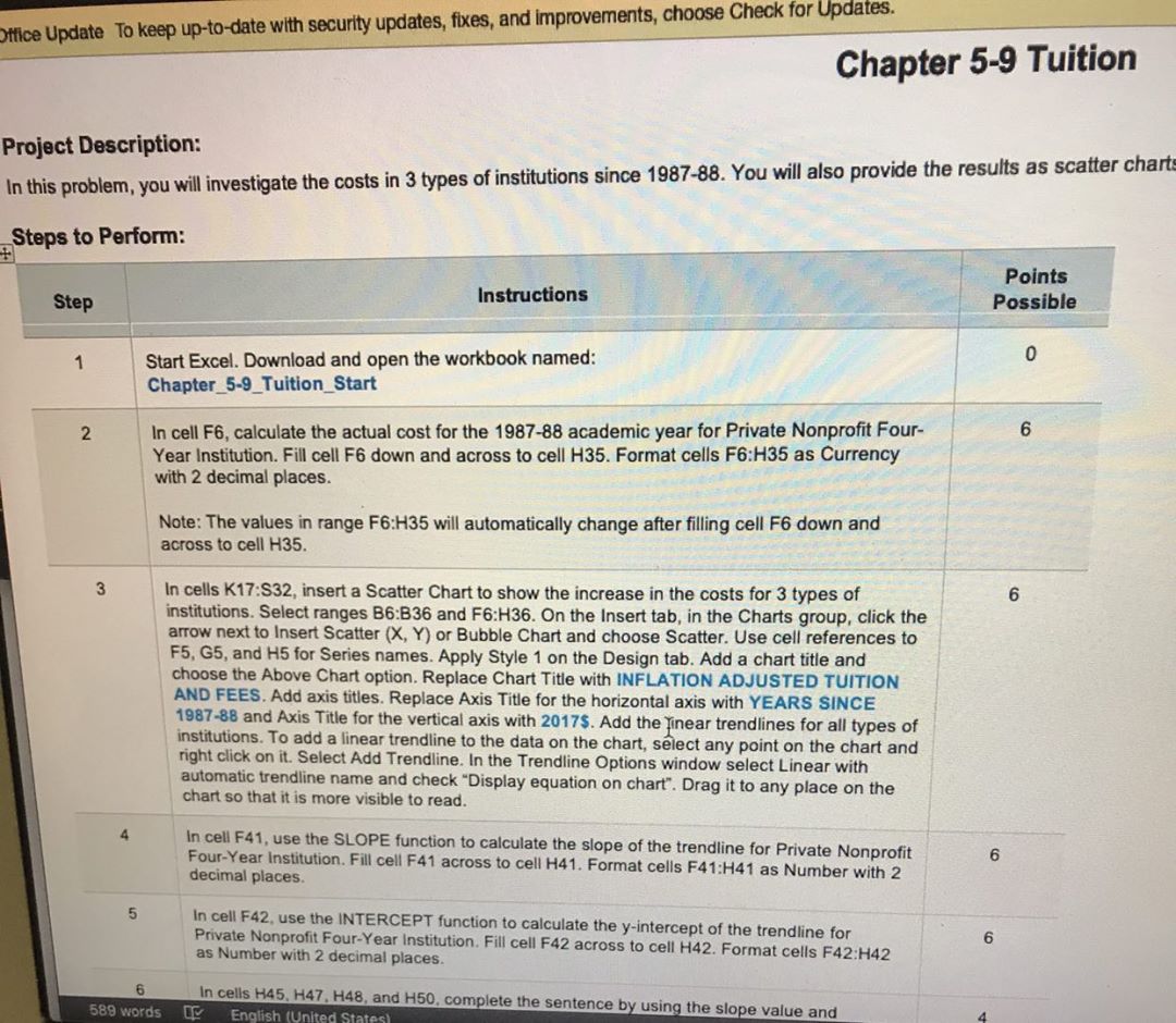 types of institutions. To add a linear trendline to the data on
