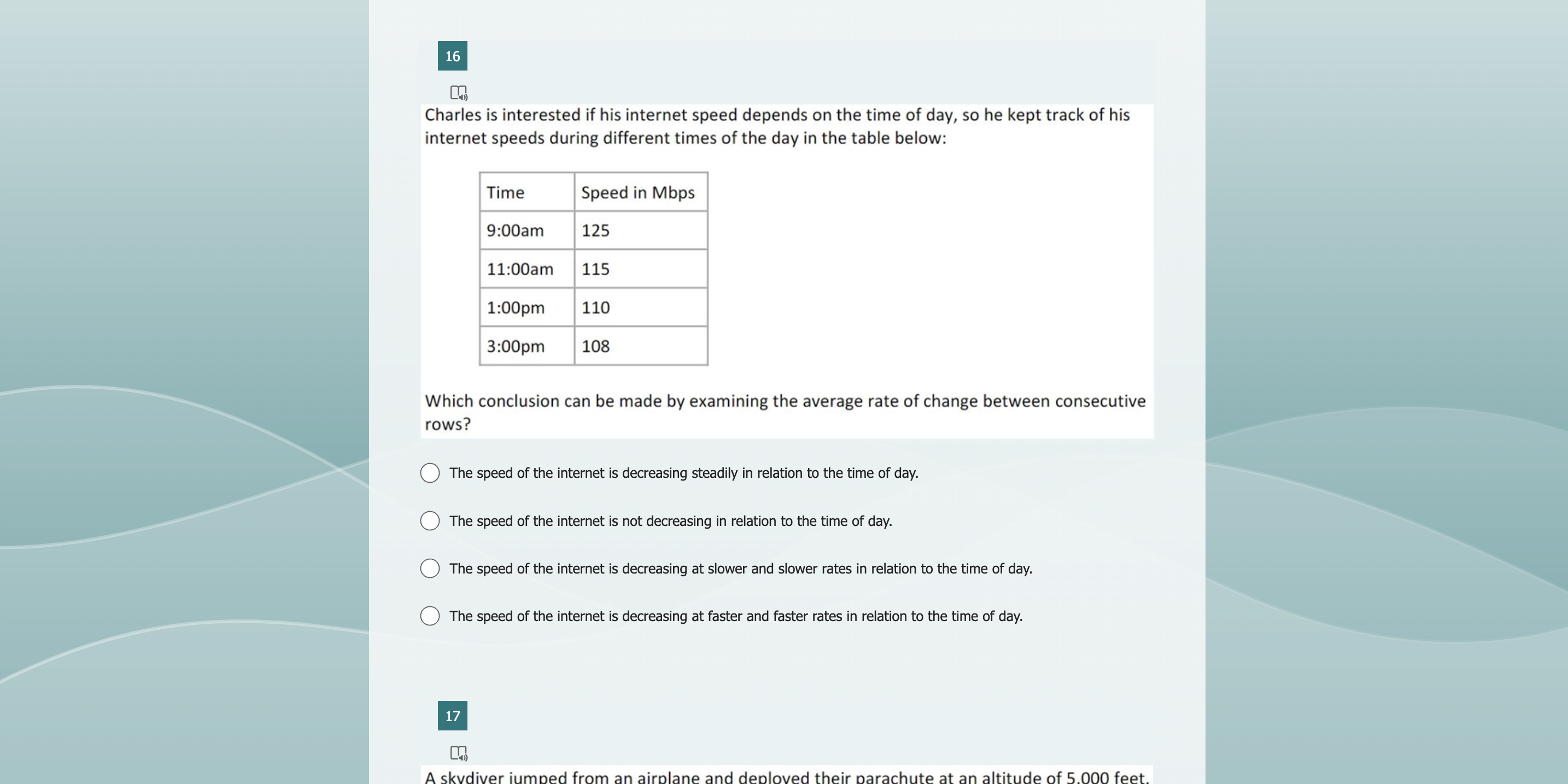 a function of the number of pounds of bananas, b, that you
