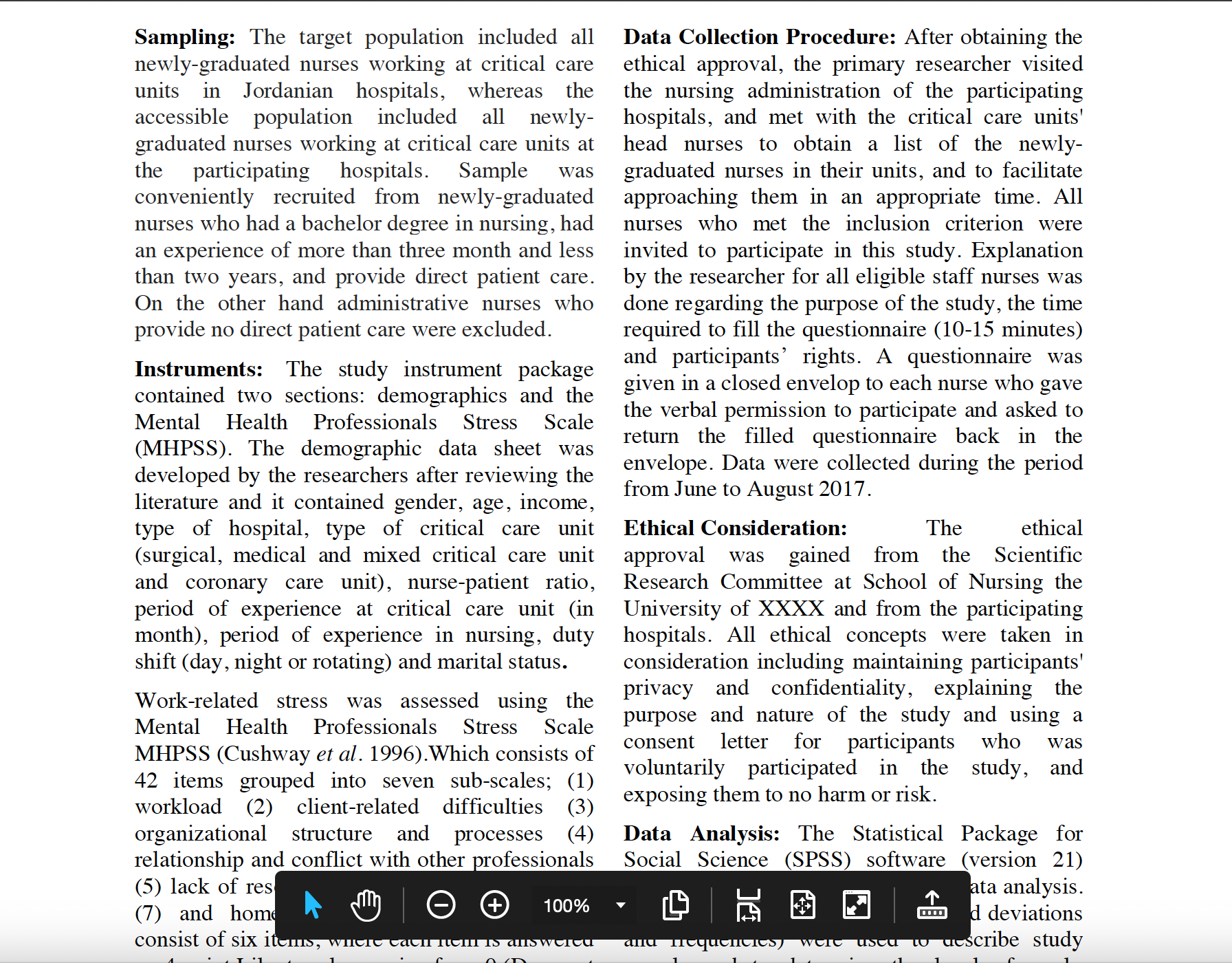 RN, MSN Clinical Nursing Instructor, School of Nursing, The University of Jordan