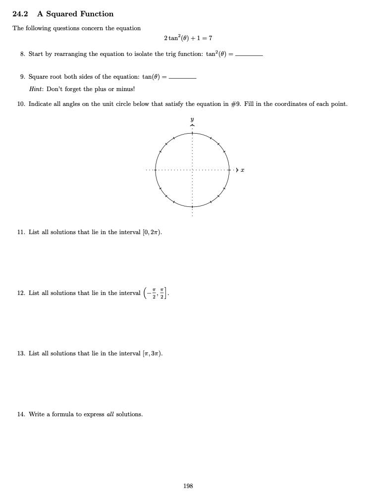 Equations 24.1 A Simple Equation The following questions concern the equation Zsin(f)+1=10